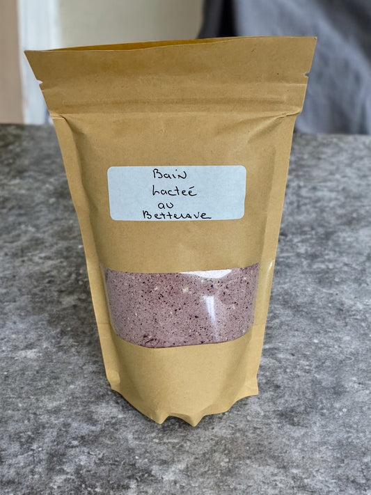 Bain de lait au betteraves