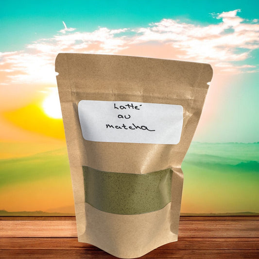 Latte au matcha