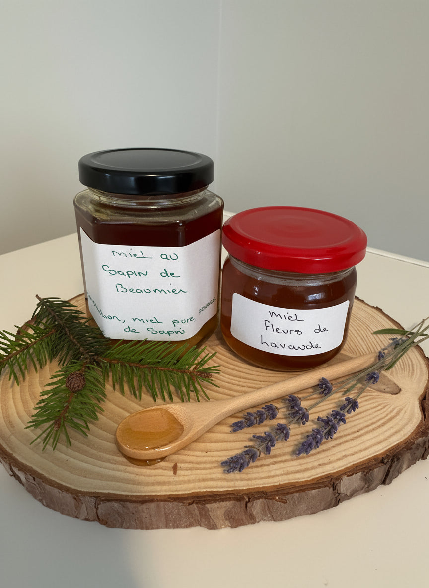 Notre petit coffret cadeau de miel